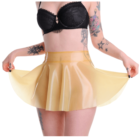 latex skirt Clear Violette recommends Fat gay latino cock
