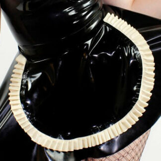 latex rubber maids apron