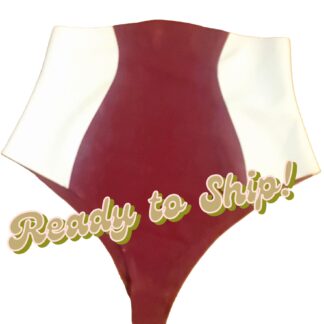 Latex Rubber Panel Knickers