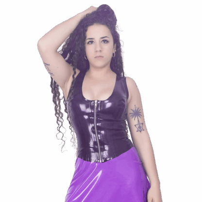 Latex Rubber Patri’s Top – Handmade Latex Clothing UK
