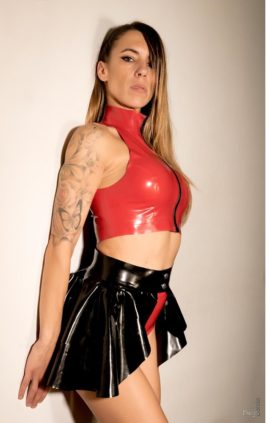 latex outfit