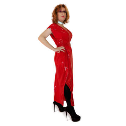 Latex Maxi Dress