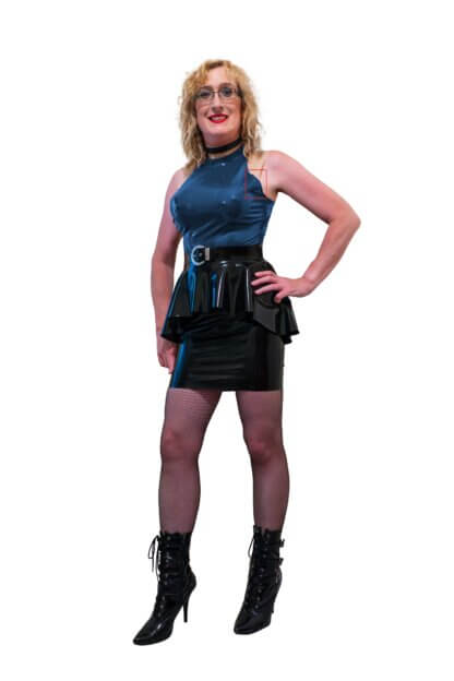 Seductive Elegance: The Alechandra Latex Dress - Image 3