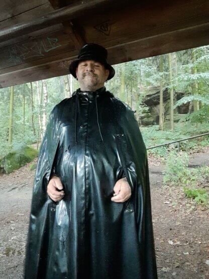 latex cape