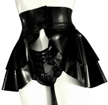 peplum skirt