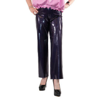 Mistress Midnight latex trousers