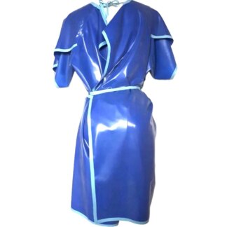 latex dressing gown