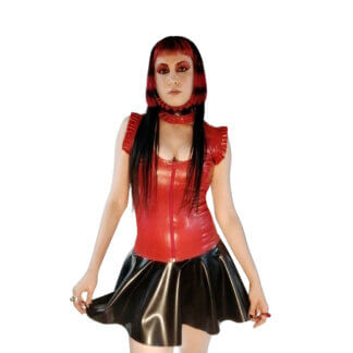 Latex Ruby Riot Outfit from Latexandlovers