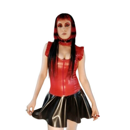Latex Ruby Riot Outfit from Latexandlovers